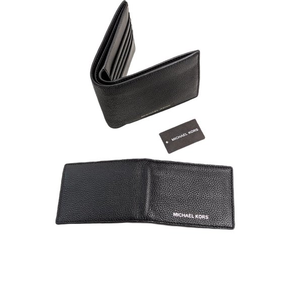 Michael Kors Cooper Billfold with Passcase Leather NWOB $178 - Picture 5 of 6